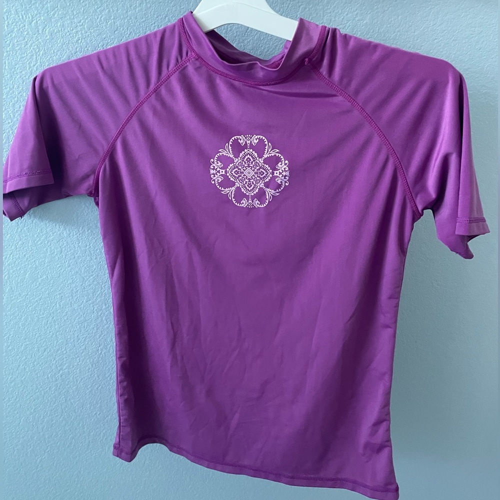 PURPLE SWIMMING SHIRT